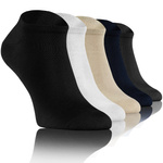 5x Skarpety stopki z włókna bambusowego Sesto Senso