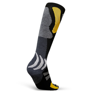 Kolorowe termoaktywne skarpety narciarskie wełniane Sesto Senso – zawsze suche stopy