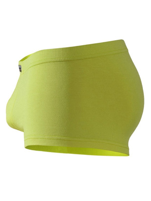 Pistacjowe seksowne mini bokserki męskie 93% mikromodal BM06 Sesto Senso – odważny styl