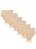 6-PACK Figi damskie Maxi