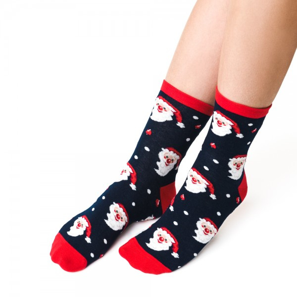 Skarpetki stopki świąteczne w renifery art. 136
