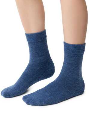 Wełniane skarpetki dziecięce 20-34 frotta Merino Wool Steven – komfort i ciepło