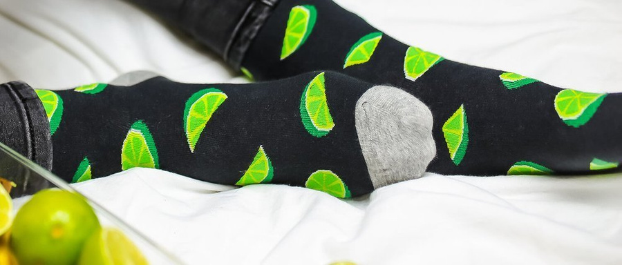 Kolorowe ZABAWNE bawełniane skarpety Art. 1917 Intenso