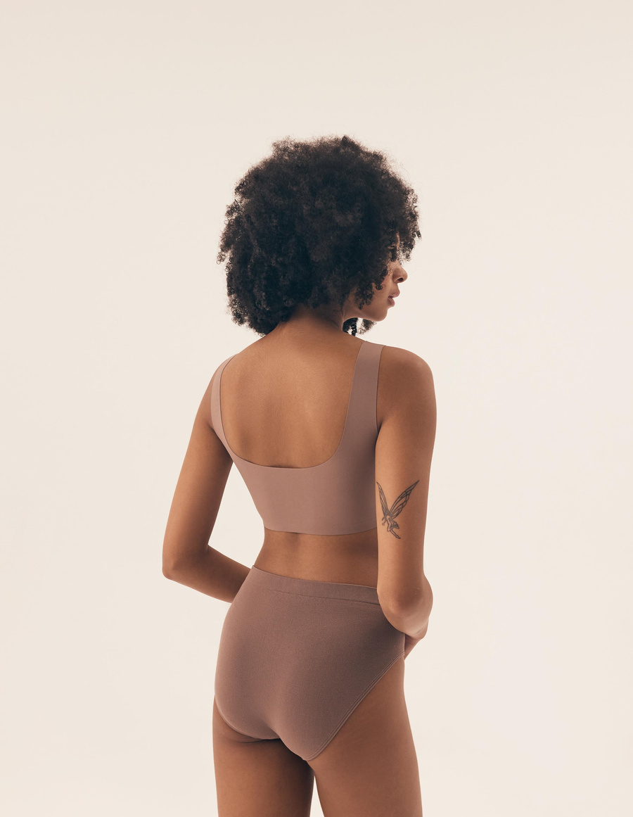 Biustonosz sportowy 42849 mauve