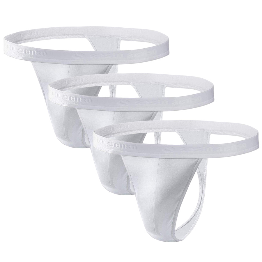 3X Stringi Męskie bawełniane typu Tanga