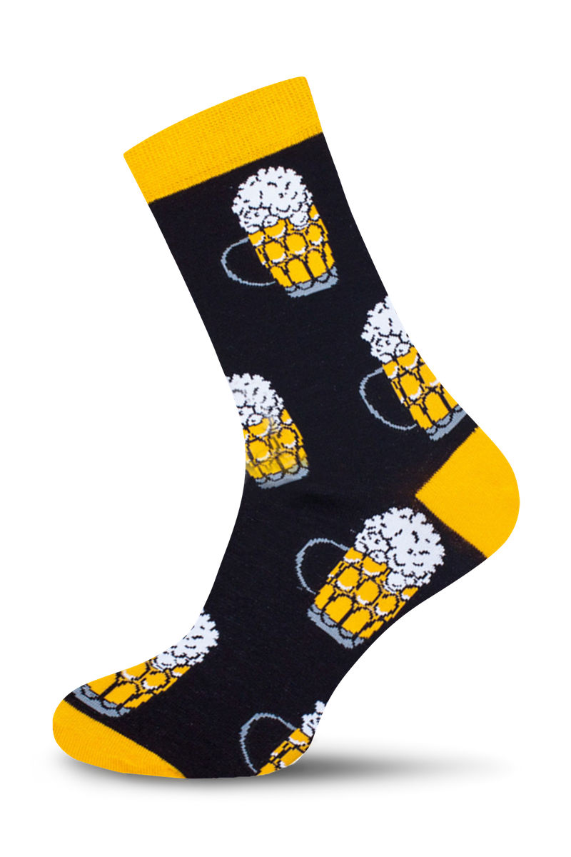 Skarpetki męskie wzorowane