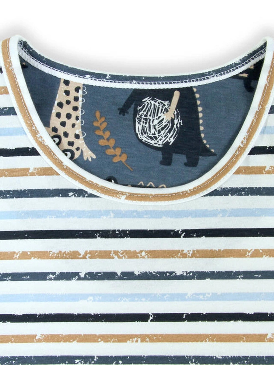 Piżama Męska Krótki Rękaw Krótkie Spodenki