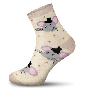 Skarpetki damskie nie do pary Myszki