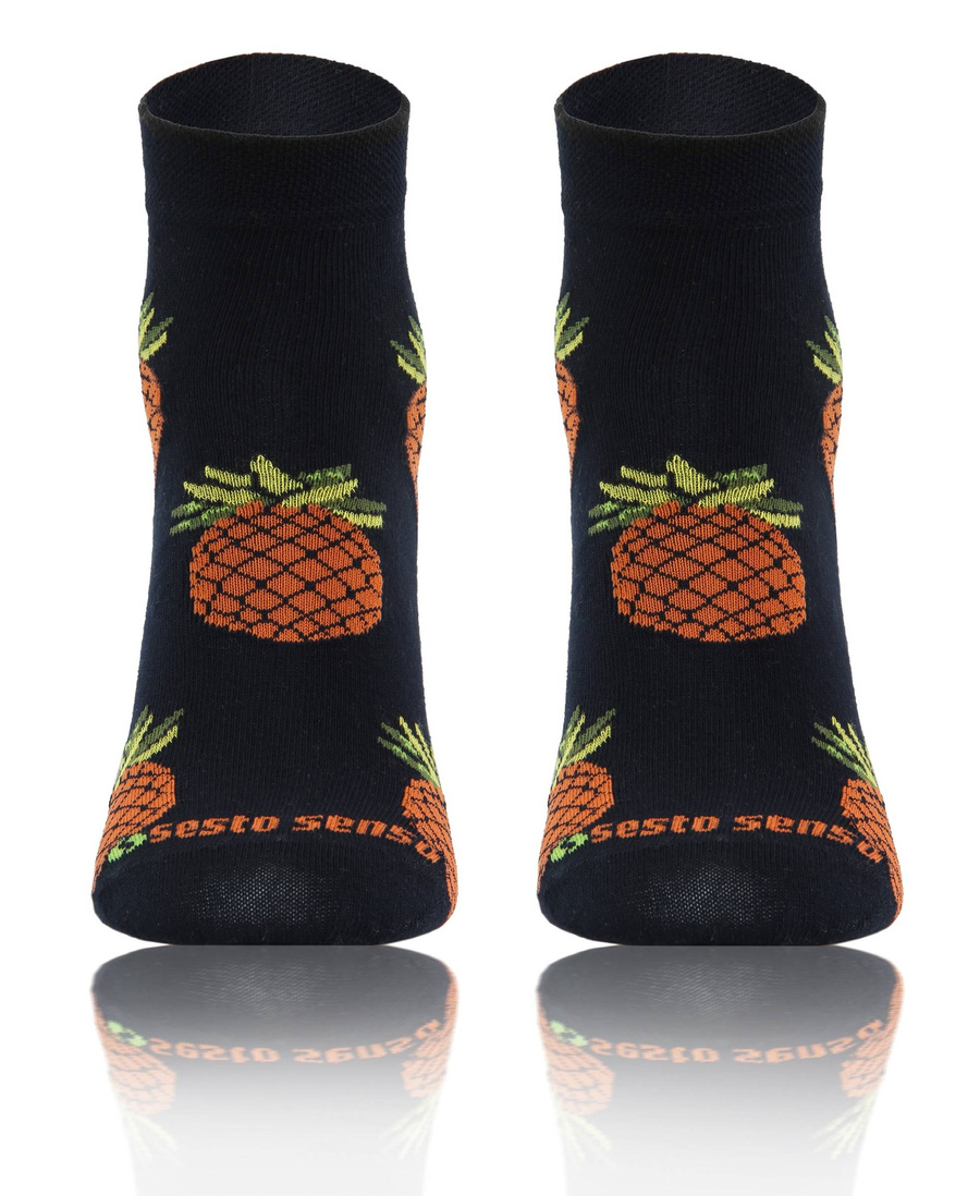 Skarpetki Wzorowane Finest Cotton Krótka