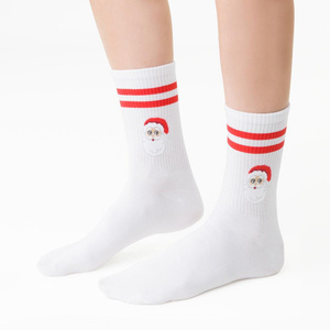 Skarpety Świąteczne Damskie Bawełniane