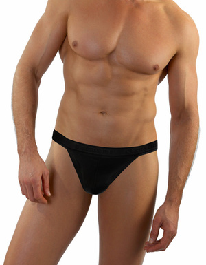 Czarne Slipy męskie typu Jockstrap 95% bawełna STM03 Sesto Senso – seksapil i wygoda