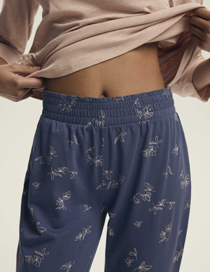 Damska piżama Delanie 43699 różowa