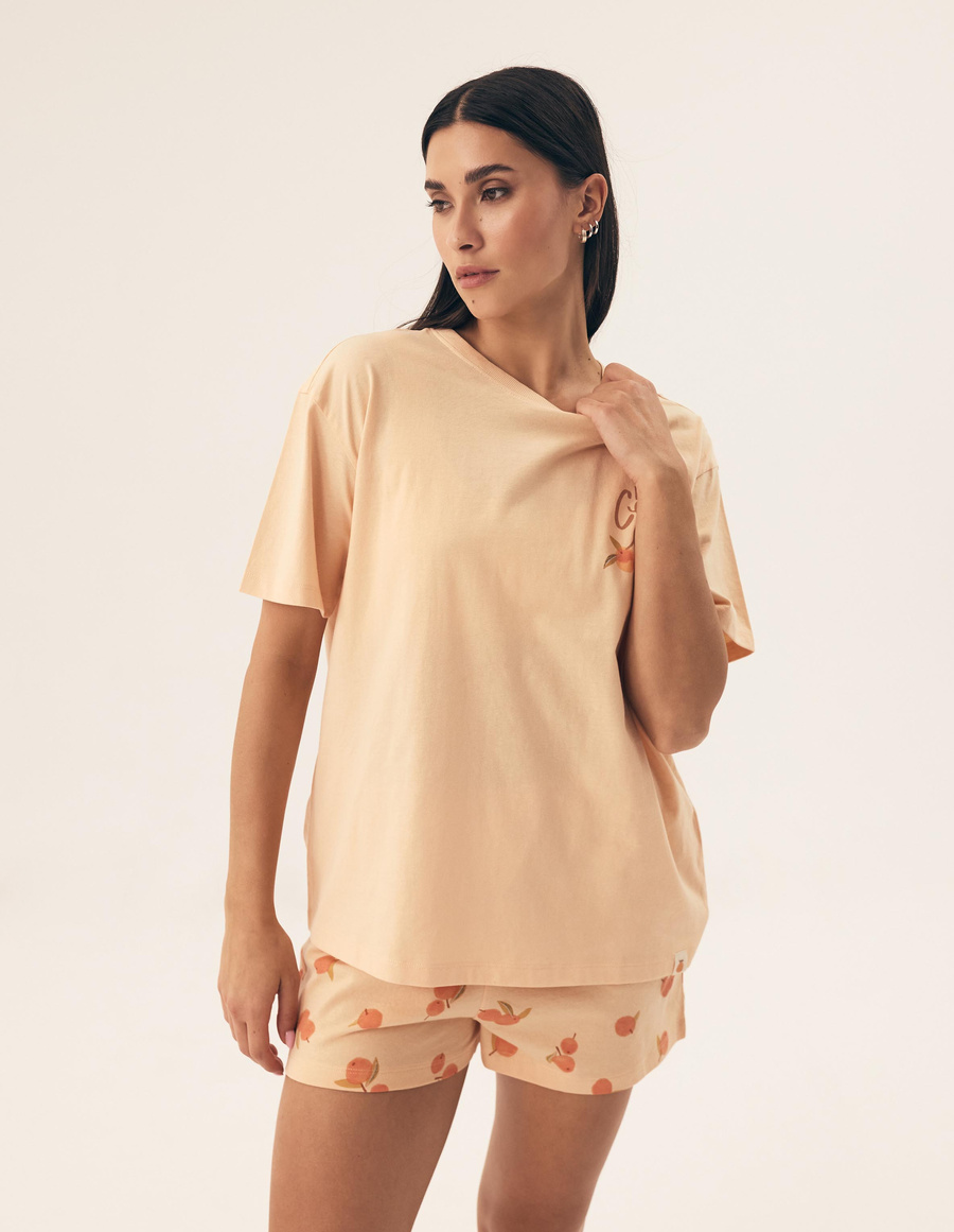 Damska piżama Henderson 42684 peach