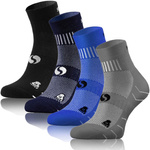 4X Sportowe krótkie skarpety dla biegaczy AMZ