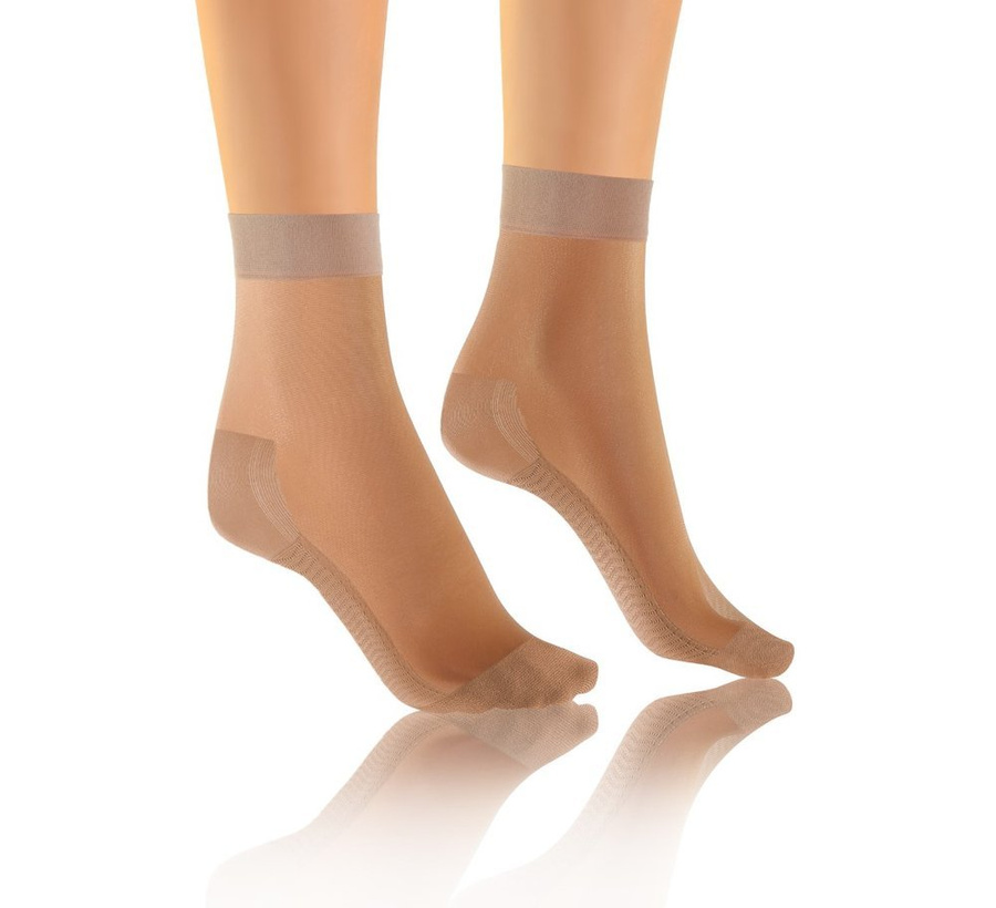 Nieuciskające skarpety damskie 20 Den z masażem Relax Sesto Senso – ulga dla nóg