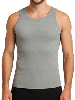 Koszulka Na Ramiączkach Męska Mix w Prążek 3 Pack