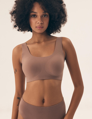 Biustonosz sportowy 42849 mauve