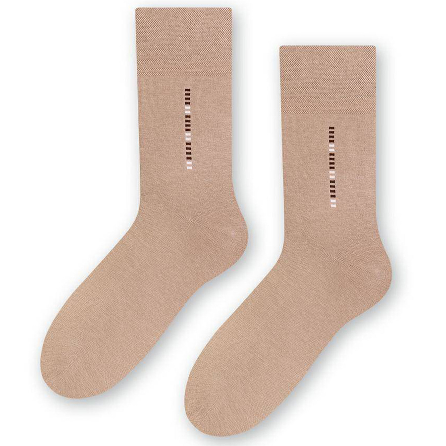 Skarpety garniturowe Wzór 122 niebieski