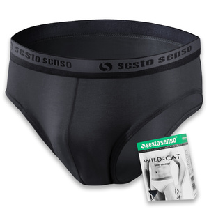 Sportowe slipy męskie 4 pak 95% bawełny SM05 Sesto Senso – komfort i trwałość