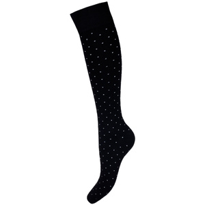 Podkolanówki damskie bawełniane w kropeczki 248