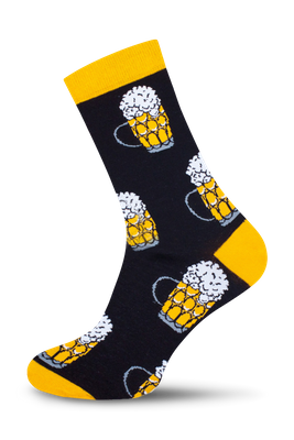 Skarpetki męskie wzorowane