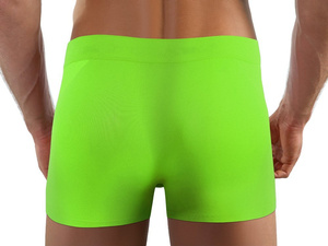 Seledynowe bezszwowe dopasowane bokserki męskie Solar BM07 Sesto Senso – komfort i trwałość.