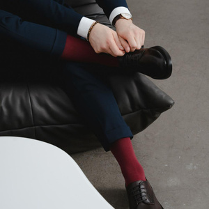 Podkolanówki męskie bawełniane art. 027