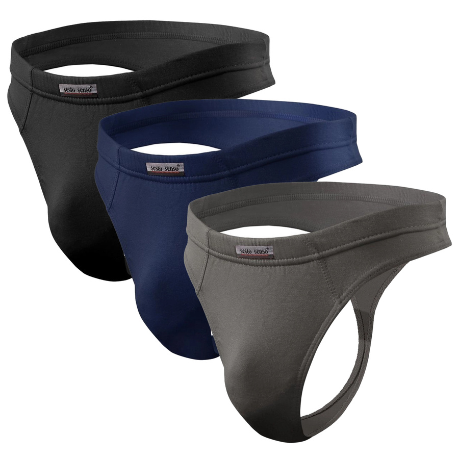 3x Stringi męskie z micromodalu Comix