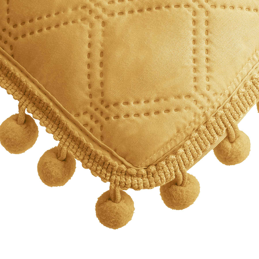 Poszewka POMPOO Musztardowa