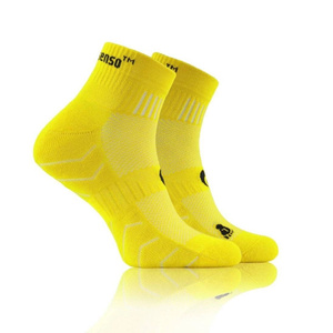 Szare oddychające skarpety męskie 88% bawełna AMZ Multicolor Sesto Senso – komfort dla biegaczy