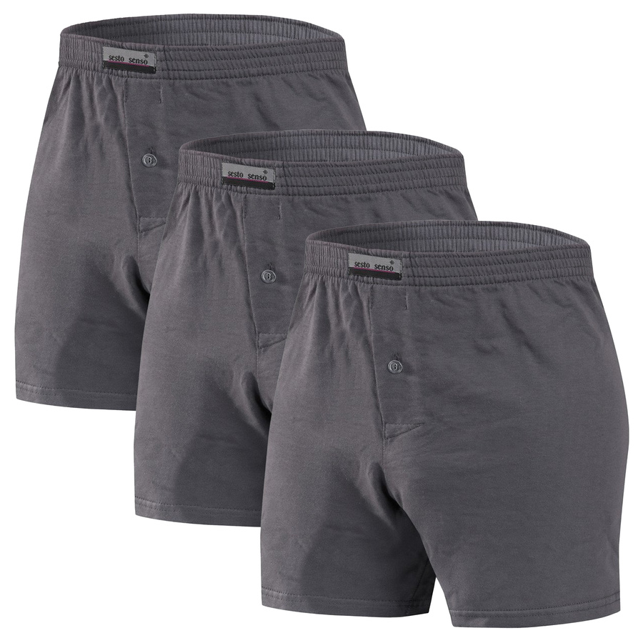 Bokserki Męskie Klasyczne Luźne Panther Plus Size