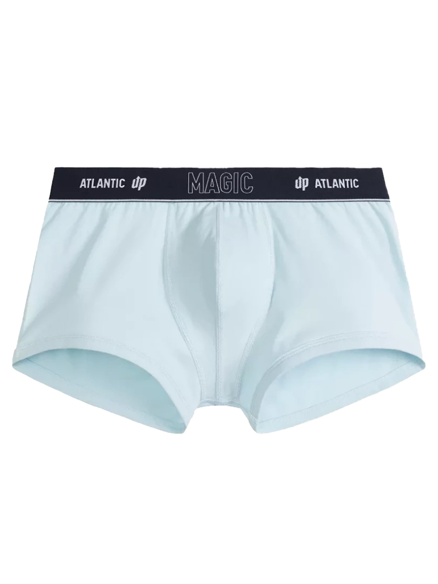 Jasnoniebieskie podnoszące bokserki męskie 95% bawełna Magic Pocket Atlantic – uniesienie atrybutów