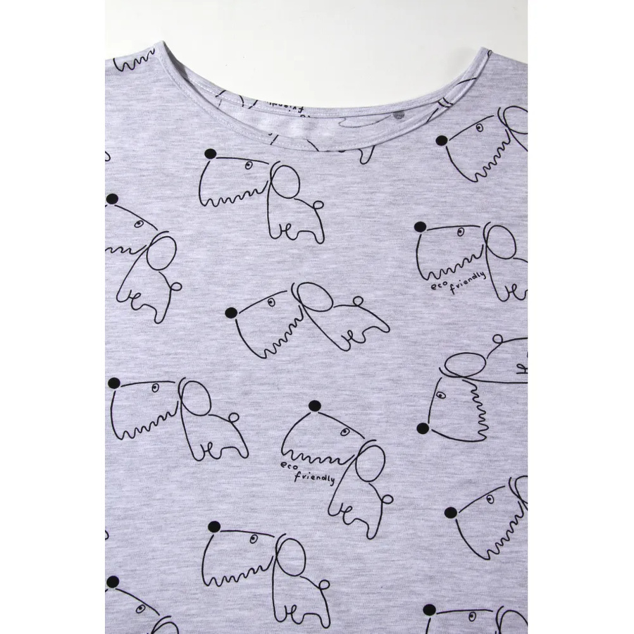 Bawełniana Koszula nocna damska