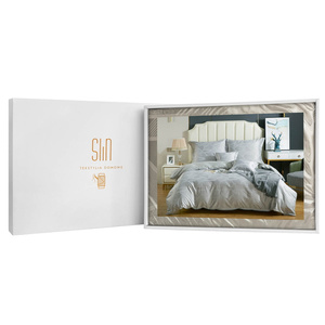 Kremowa atłasowa pościel 120g/m2 Model AT010 Spod Igły i Nitki – komfortowy sen