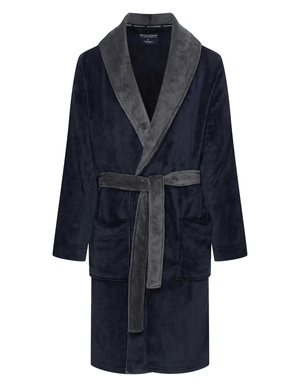Męski szlafrok Nocturn 43378 dark blue