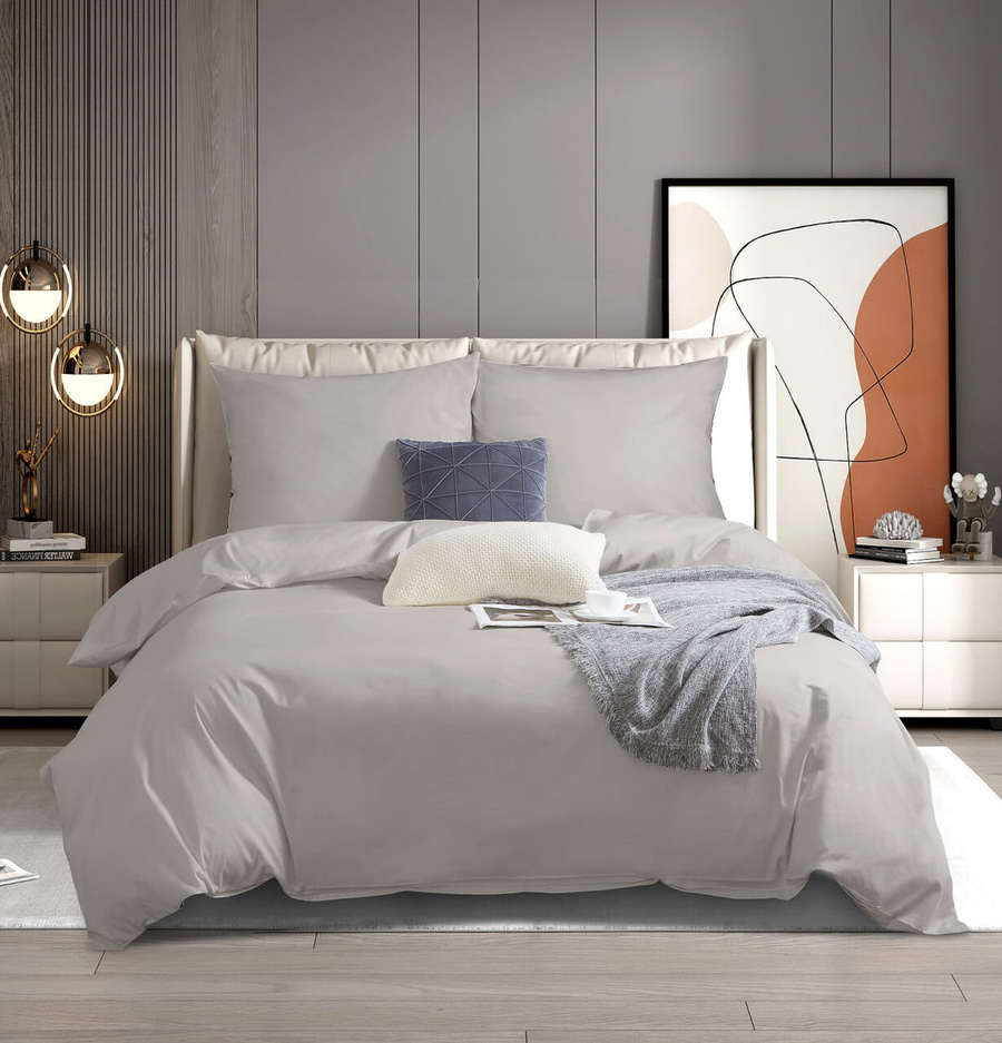 POŚCIEL SATYNA TAUPE