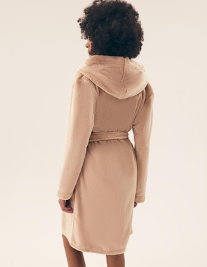 Szlafrok damski Brid 42877 light grey