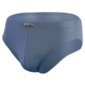 Niebieskie anatomiczne slipy męskie 95% bawełny Leopard Sesto Senso – komfort na co dzień