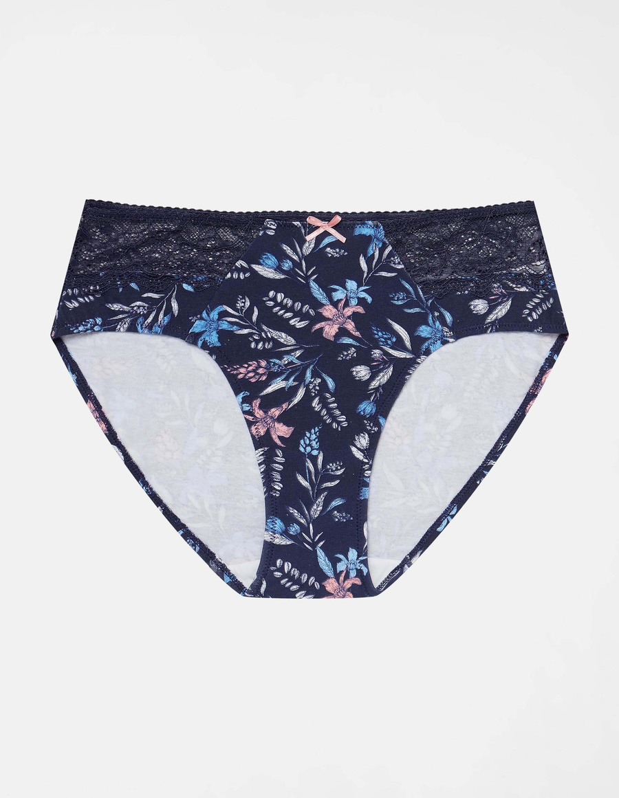 Majtki z wysokim stanem Hally 2-pak