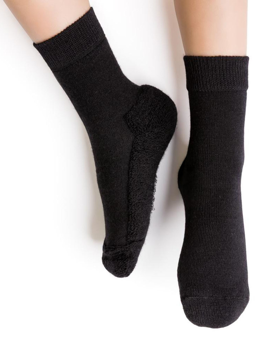 Wełniane skarpetki dziecięce 20-34 frotta Merino Wool Steven – komfort i ciepło