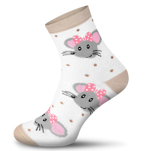 Skarpetki damskie nie do pary Myszki