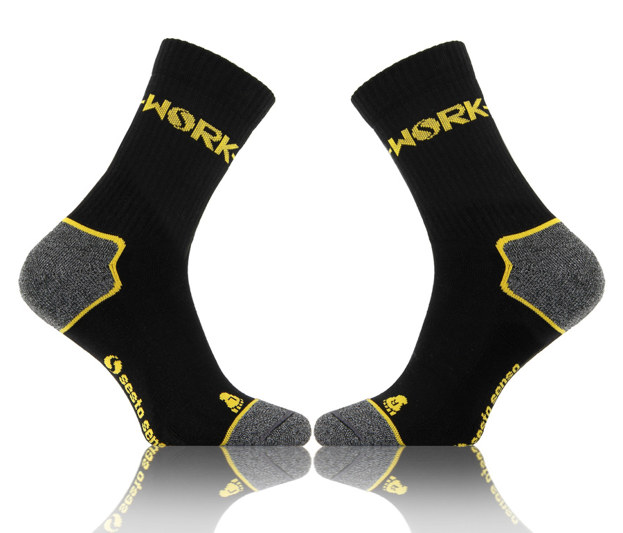 3X wytrzymałe skarpety ROBOCZE długie Work