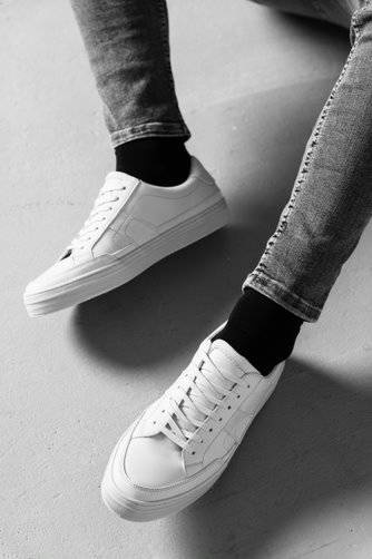 Skarpety bawełniane gładkie Art.048