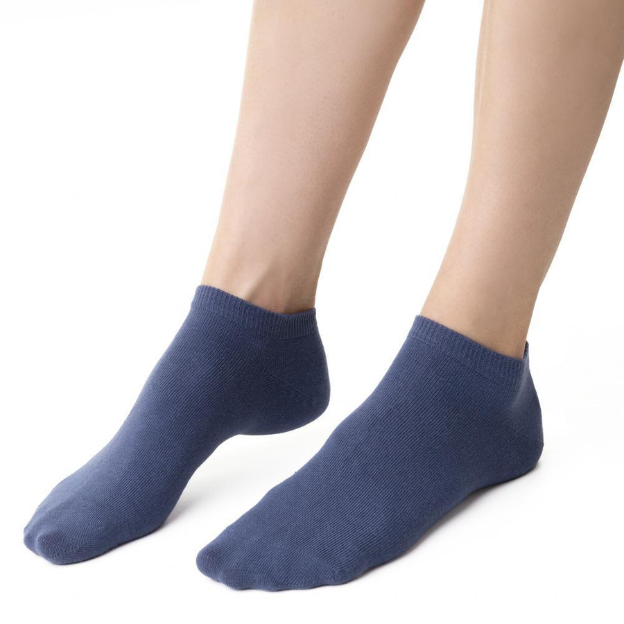 Stopki Damskie Bawełniane Gładkie