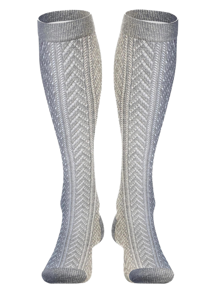 Podkolanówki Damskie Ażurowe Jodełka 330