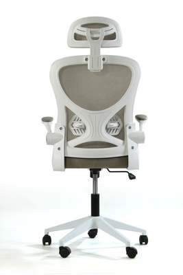 Fotel biurowy V1 jasny szary