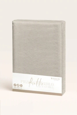 Prześcieradło Frotte Taupe