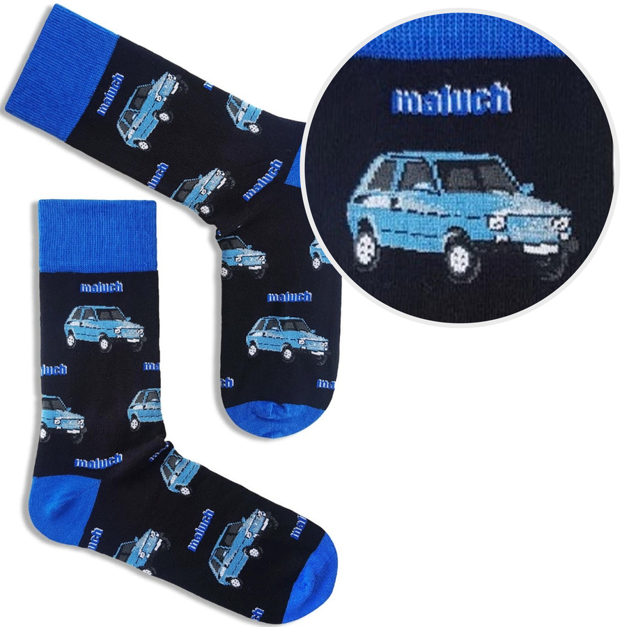Skarpetki męskie Maluchy Fiat 126p 125