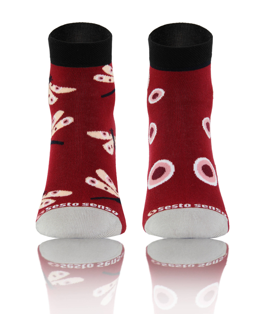 Skarpetki Wzorowane Finest Cotton Krótka