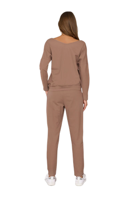 Eleganckie dresy damskie z długim rękawem i długą nogawką KARINA Italian Fashion